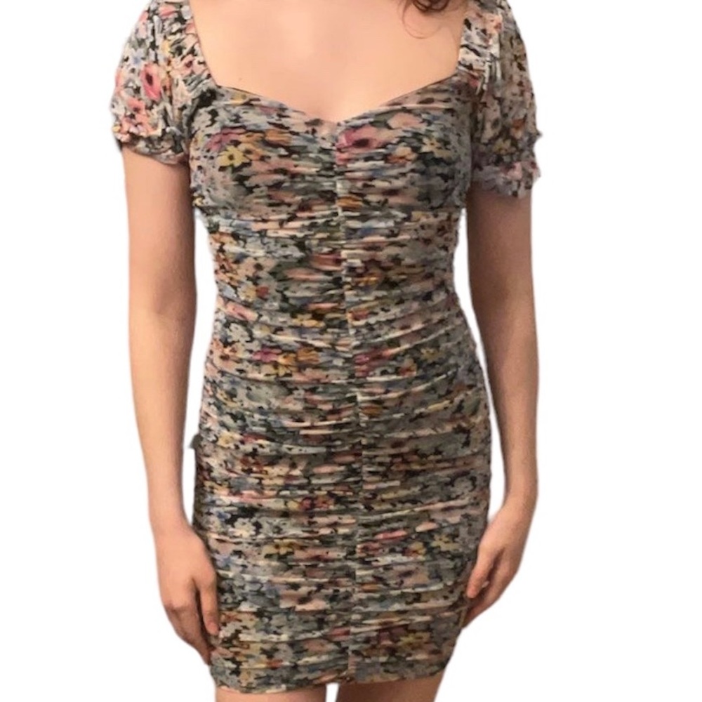 Women’s Ditsy Floral Bodycon Dress